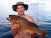 Not quite a Pilbara sized trout (but no gut shot Brad!!!)